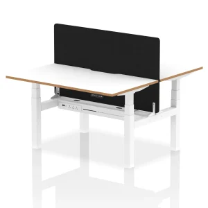 Adjustable bench desk