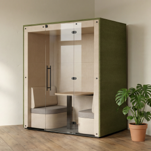 Atrium and Mura acoustic pods